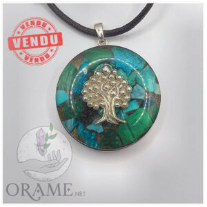 orgonite malachite vendue